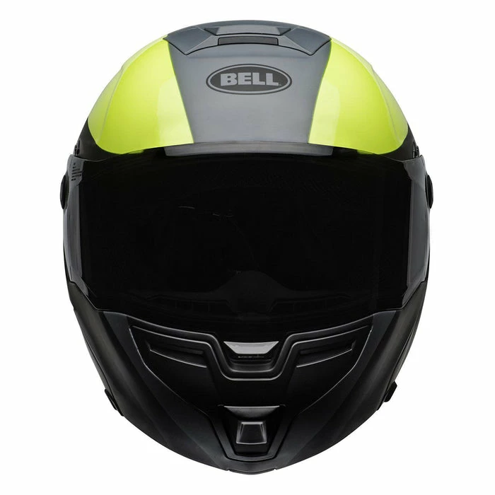 Best Sale 🎉 Bell SRT Modular Presence Flip-Up Helmet Matt Grey/High-Viz 🔔 - Image 5