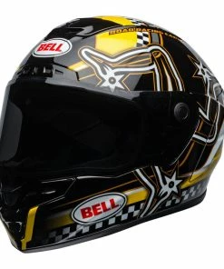 Top 10 🔔 Bell Star DLX MIPS IOM Full Face Helmet Black/Yellow 🔔 -Shark shop Bell Star DLX MIPS IOM Full Face Helmet BlackYellow 6 700x700