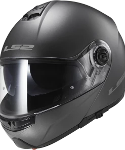 Deals ๐ LS2 Strobe Flip Up Helmet Matt Titanium ๐