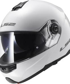 Best Pirce 💯 LS2 Strobe Flip Up Helmet White 👏
