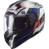 Hot Sale 😀 LS2 Challenger Alloy Full Face Helmet White/Blue/Red 🌟