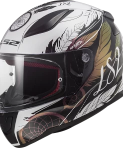 Wholesale ๐ LS2 Rapid Boho Full Face Helmet White/Black/Pink ๐