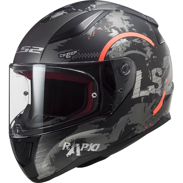 Cheap ⌛ LS2 Rapid Circle Full Face Helmet Black/Orange 😀 1 Cheap ⌛ LS2 Rapid Circle Full Face Helmet Black/Orange 😀