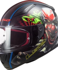 Flash Sale ๐ LS2 Rapid Happy Dreams Full Face Helmet Black/Red/Green ๐ฏ