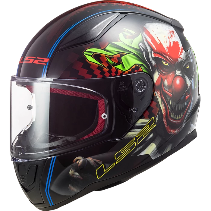 Flash Sale ๐ LS2 Rapid Happy Dreams Full Face Helmet Black/Red/Green ๐ฏ