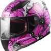 Best deal ❤️ LS2 Rapid Poppies Full Face Helmet Pink 🎁