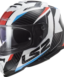 Cheapest โ๏ธ LS2 Storm Racer Full Face Helmet Red/Blue ๐