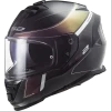 New 🎁 LS2 Storm Velvet Full Face Helmet Black/Rainbow 🔔