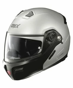 Promo ⌛ Grex G9.1 Evolve Couple Flip Up Helmet Matt Silver ⭐