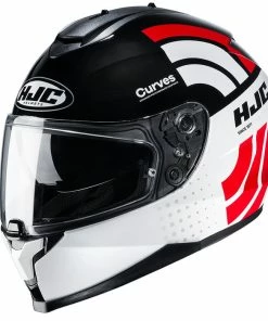 Buy 👍 HJC C70 Curves Red Full Face Helmet ⭐