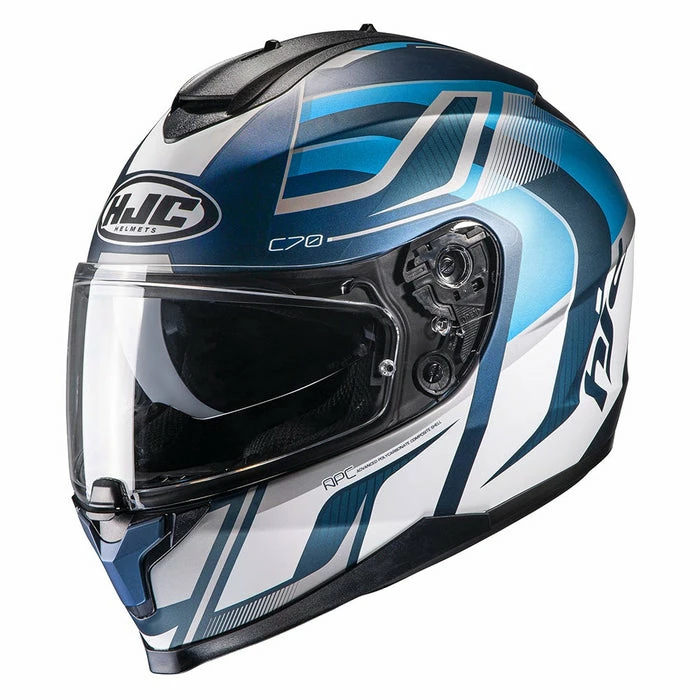 Hot Sale ๐ฏ HJC C70 Lantic Full Face Helmet Blue ๐ฏ
