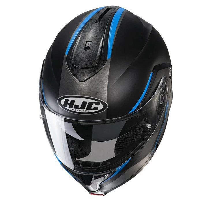 Flash Sale 🧨 HJC C91 Tero Flip Up Helmet Blue ✔️ 2 Flash Sale 🧨 HJC C91 Tero Flip Up Helmet Blue ✔️ - Image 2