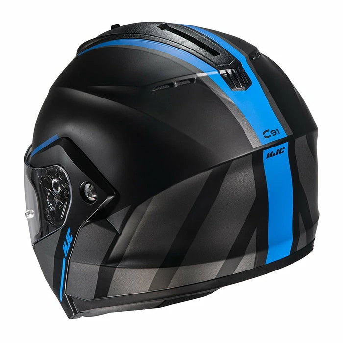 Flash Sale 🧨 HJC C91 Tero Flip Up Helmet Blue ✔️ 3 Flash Sale 🧨 HJC C91 Tero Flip Up Helmet Blue ✔️ - Image 3