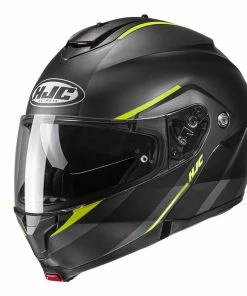 Cheapest ✨ HJC C91 Tero Flip Up Helmet Yellow ❤️