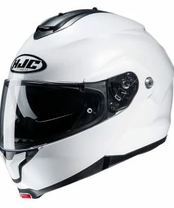 Budget 🛒 HJC C91 White Full Face Helmet 🌟