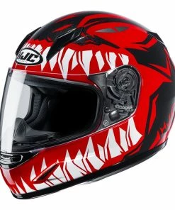 Wholesale ❤️ HJC CL-Y Zuky MC1 Red Kids Full Face Helmet 👍