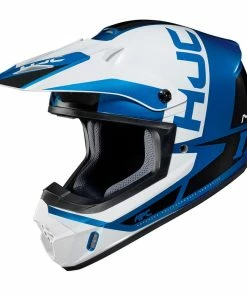 Discount 😍 HJC CS-MX II Creed Off-Road Helmet Blue 🎉