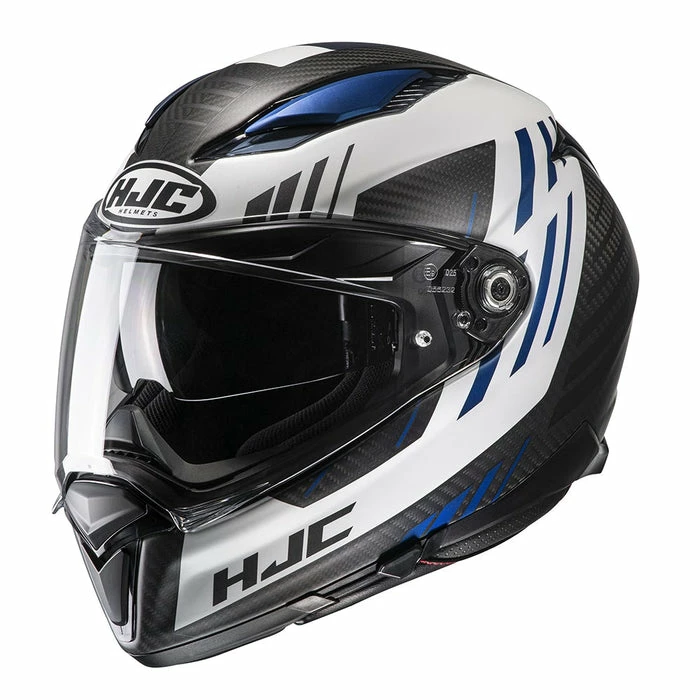 Cheapest ๐ HJC F70 Kesta Carbon Full Face Helmet Blue ๐