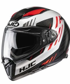 Hot Sale ✨ HJC F70 Kesta Carbon Full Face Helmet Red ✔️