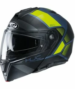 Promo 🔔 HJC I90 Flip Up Helmet Hollen Yellow 🎁