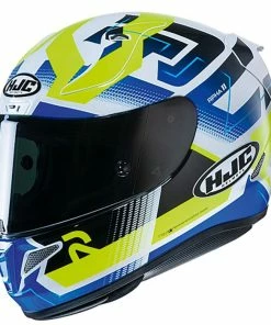 Best Sale 🧨 HJC RPHA 11 Full Face Helmet Nectus Blue/Fluo 😉
