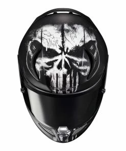 Top 10 😉 HJC RPHA 11 Punisher Full Face Helmet Black/White ⌛ -Shark shop HJC RPHA 11 Punisher Full Face Helmet BlackWhite 4 700x700