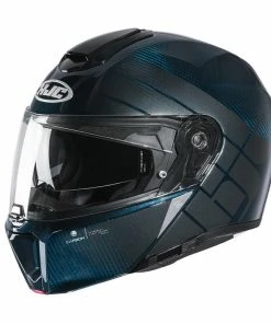 Promo 😀 HJC RPHA 90S Balian Flip Up Helmet Carbon Fibre 💯