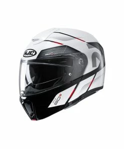 Budget 😉 HJC RPHA 90S Bekavo Flip Up Helmet White/Red ❤️