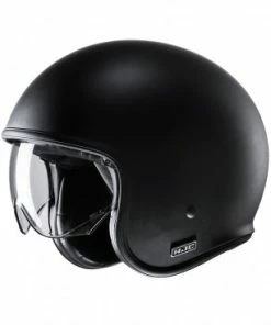 Hot Sale ✔️ HJC V30 Open Face Helmet Matt Black ✔️