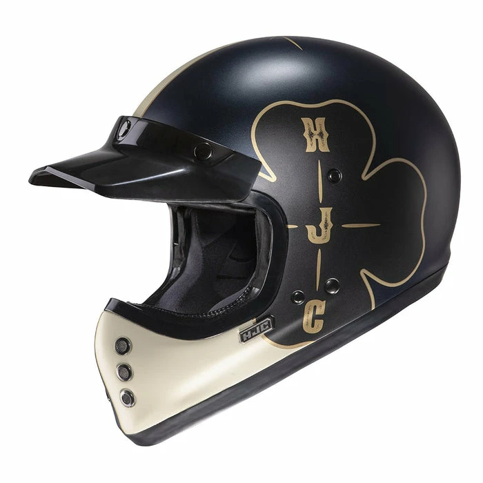 Cheap 🥰 HJC V60 Ofera Open Face Helmet Black ❤️ - Image 2