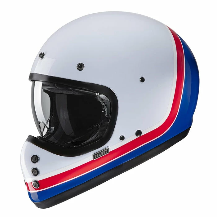 Best deal โ๏ธ HJC V60 Scoby Open Face Helmet White/Red/Blue ๐
