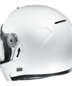 Brand new 😀 HJC V90 Flip Up Helmet Pearl White 🌟 -Shark shop HJC V90 Flip Up Helmet Pearl White 3 700x700