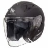 Outlet 😀 MT Avenue Open Face Helmet Solid Colours Matt Black 🌟