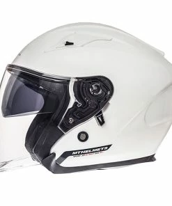 Best reviews of 🔥 MT Avenue Open Face Helmet Solid Colours White ❤️