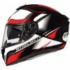 Cheap 😀 MT Black Blade 2 SV Fugue Full Face Helmet Pearl White/Red ⭐