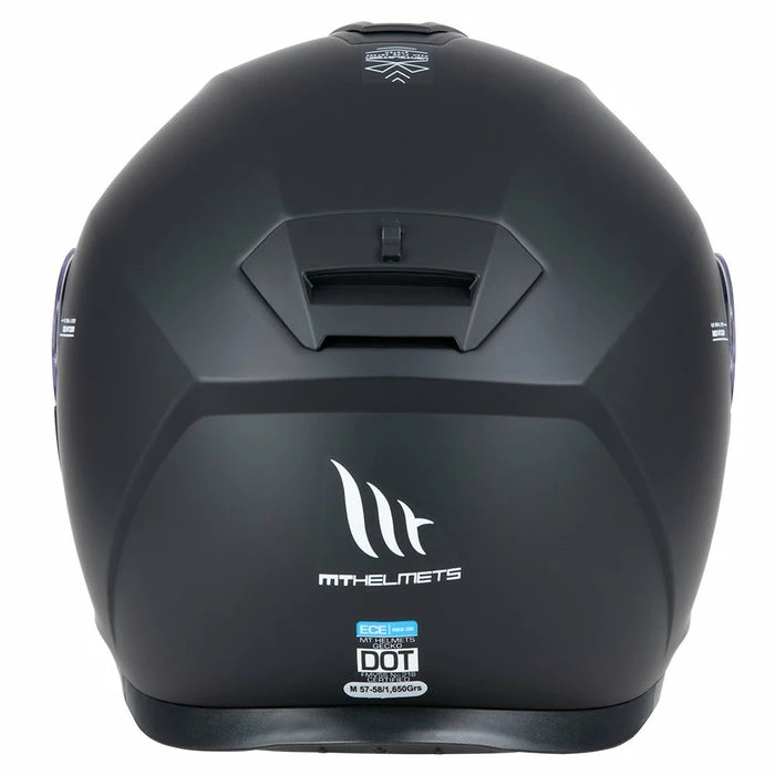 Buy โค๏ธ MT Gecko Flip Up Helmet Matt Black โค๏ธ - Image 2