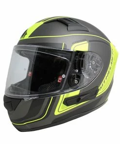 Coupon ๐ MT KRE Ahead Full Face Helmet Matt Black/Fluo Yell ๐