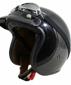 Discount ๐ MT Le Mans 2 Open Face Helmet Solid Colours Gloss Black โ๏ธ