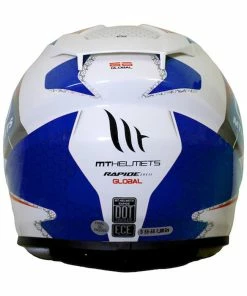 Best deal 👍 MT Rapide Global Full Face Helmet White/Blue/Red 😉 -Shark shop MT Rapide Global Full Face Helmet WhiteBlueRed 3 700x700