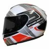 Outlet ✔️ MT Rapide Global Full Face Helmet White/Grey/Red 🎉