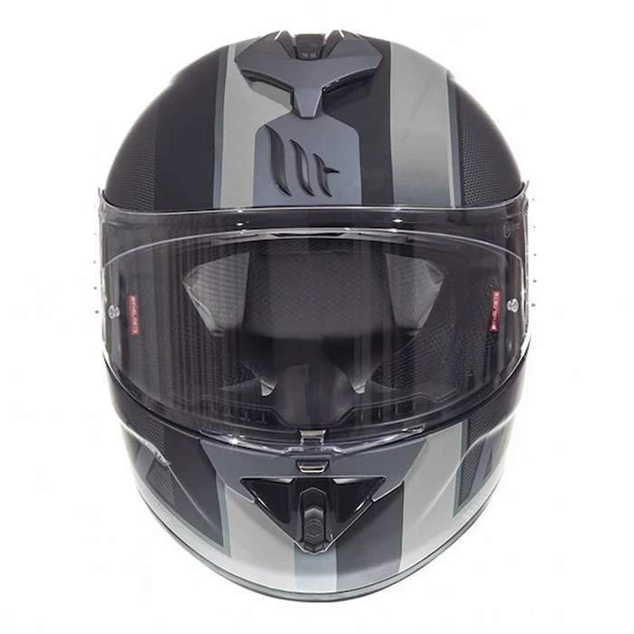 Best Sale ๐ MT Rapide Overtake Full Face Helmet Matt Black/White ๐ - Image 3