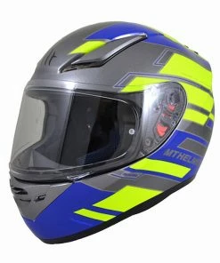 Best reviews of 🌟 MT Revenge ZusaFull Face Helmet Blue/Fluo Yellow 👏