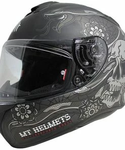 Best Sale ๐ MT Targo Dagger Full Face Motorcycle Helmet Matt Black/Grey ๐