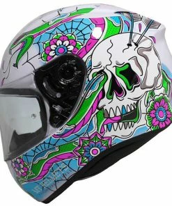 Hot Sale 🔥 MT Targo Dagger Full Face Motorcycle Helmet White/Blue/Green/Pin ⌛