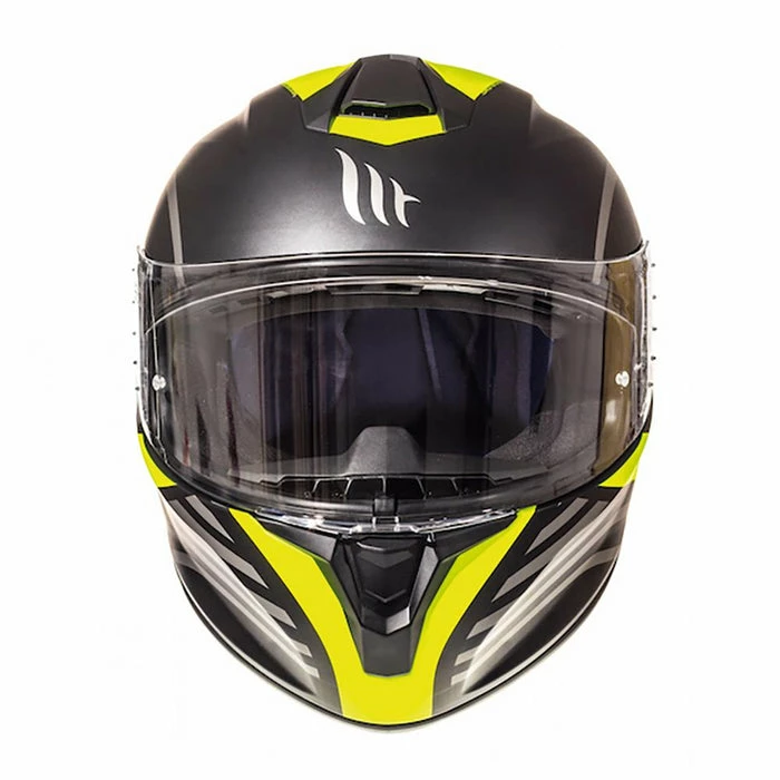 Flash Sale ๐งจ MT Targo Doppler Full Face ACU Gold Approved Motorcycle Helmet Matt Black/Fluo Yell ๐ฏ - Image 4