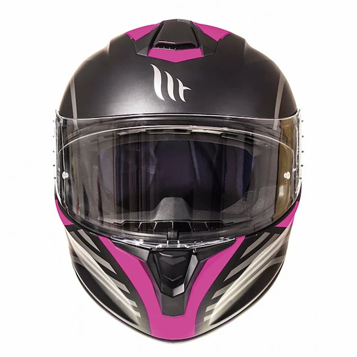 Wholesale ๐ MT Targo Doppler Full Face ACU Gold Approved Motorcycle Helmet Matt Black/Pink ๐ฅฐ - Image 3