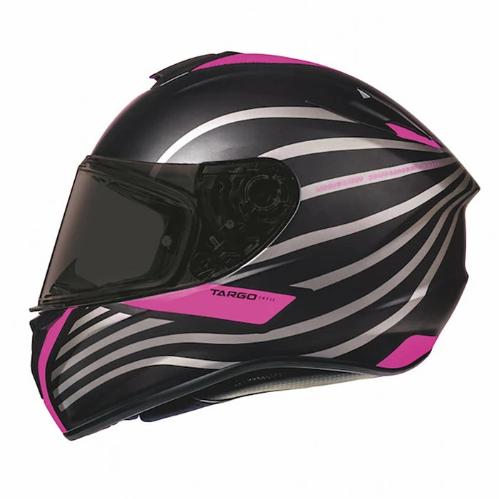 Wholesale ๐ MT Targo Doppler Full Face ACU Gold Approved Motorcycle Helmet Matt Black/Pink ๐ฅฐ