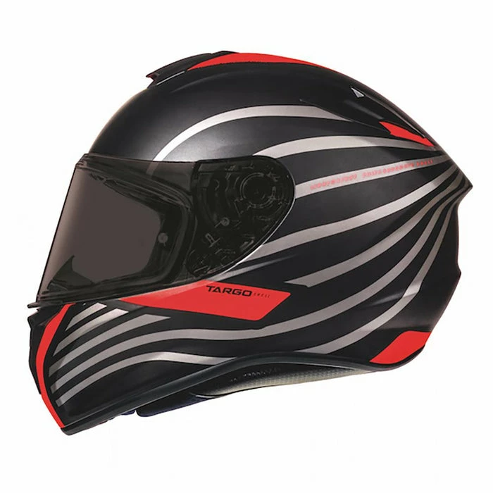 Top 10 ๐ MT Targo Doppler Full Face ACU Gold Approved Motorcycle Helmet Matt Black/Red ๐ - Image 3