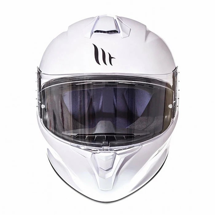 Cheapest ๐ฅ MT Targo Full Face Helmet Solid Colours Pearl White โญ - Image 2
