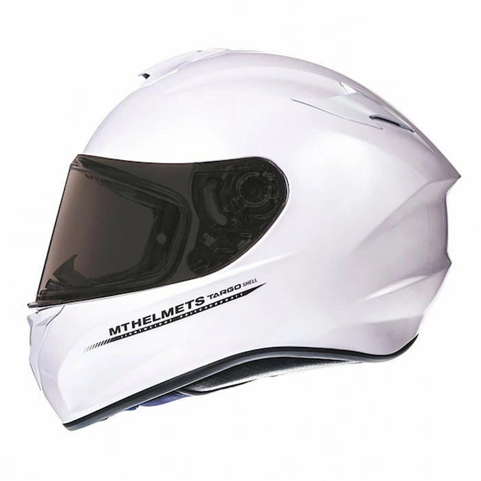 Cheapest ๐ฅ MT Targo Full Face Helmet Solid Colours Pearl White โญ - Image 3